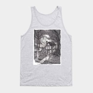 Refuge - Full Moon and a Quiet Night Tank Top